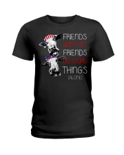 Farmer heifer Friends Ladies T-Shirt thumbnail