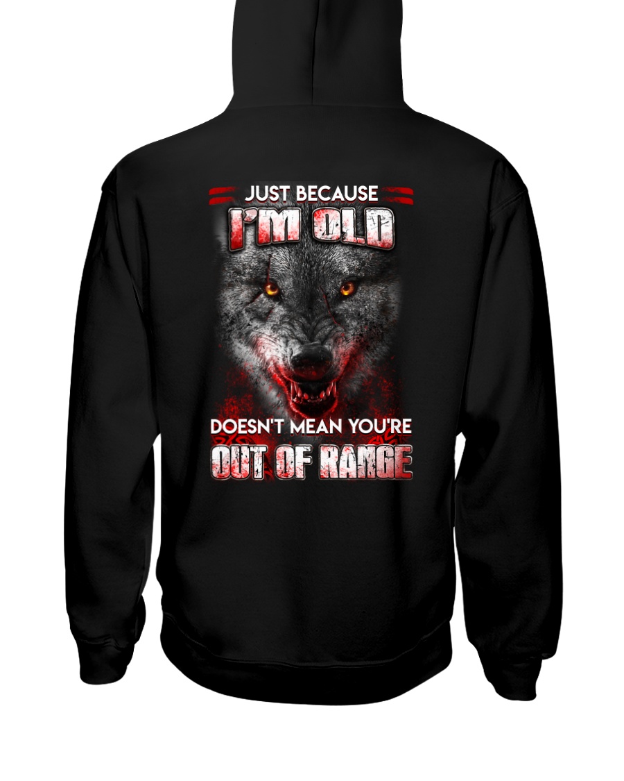 Just Because I'm Old Hooded Sweatshirt