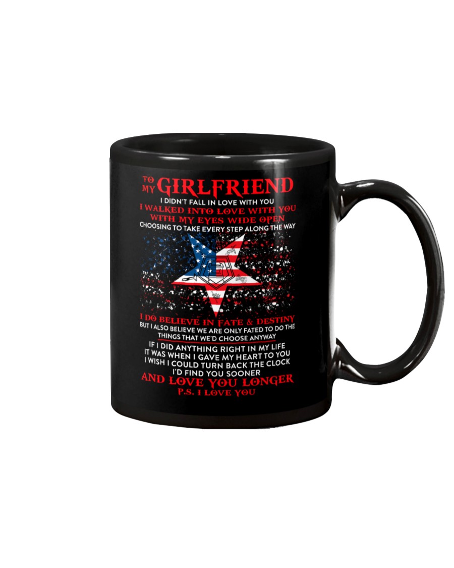 Freemason Girlfriend Believe In Fate Destiny Mug