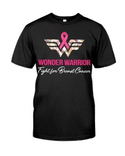 Breast Cancer Wonder Warrior Classic T-Shirt front