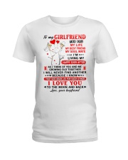 God Made Us Girlfriend Ladies T-Shirt thumbnail