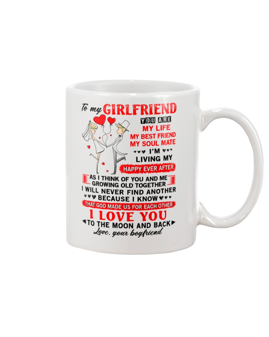 God Made Us Girlfriend Mug