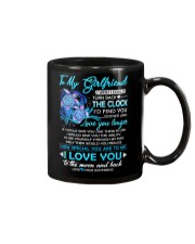Turtle Girlfriend Clock Ability Moon Mug front