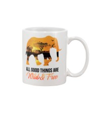 Elephant All Good Things Are Wild Mug thumbnail
