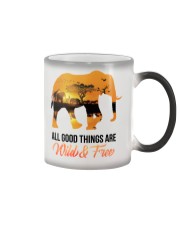 Elephant All Good Things Are Wild Color Changing Mug thumbnail