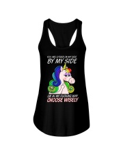 Unicorn In My Fucking Way Ladies Flowy Tank thumbnail