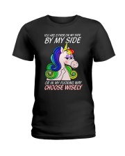 Unicorn In My Fucking Way Ladies T-Shirt thumbnail