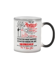 Family Boyfriend In Your Eyes I Have Found My Home Color Changing Mug thumbnail