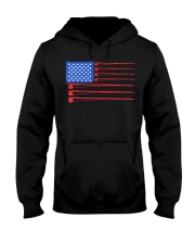Fishing American flag shirt Hooded Sweatshirt thumbnail