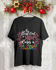 Best Kind Of Mom Raise Unicorn Classic T-Shirt lifestyle-holiday-crewneck-front-2