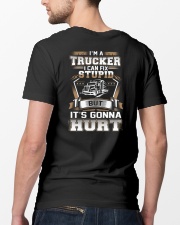 I'm a trucker shirt Classic T-Shirt lifestyle-mens-crewneck-back-5