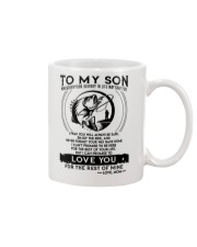 Fishing Son Mom Love You For The Rest Of Mine Mug front