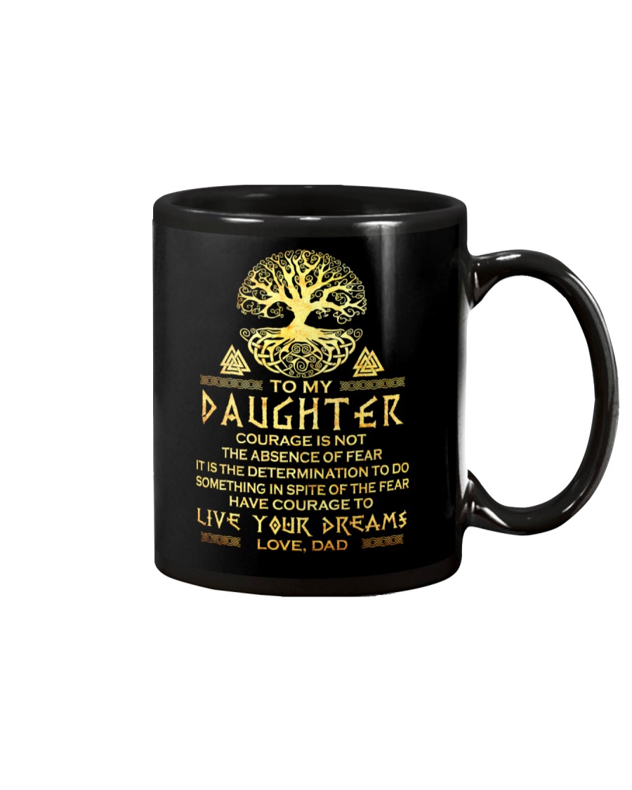 Viking Courage Daughter Mug