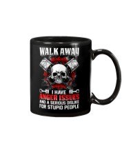 Mechanic Shirt: Walk Away I Have Anger Issues Mug thumbnail