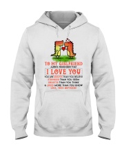 Dinosaur Girlfriend I Love You Hooded Sweatshirt thumbnail