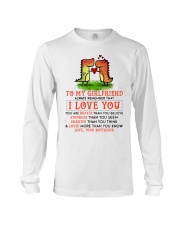 Dinosaur Girlfriend I Love You Long Sleeve Tee thumbnail