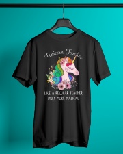 Unicorn Teacher Magical Classic T-Shirt lifestyle-mens-crewneck-front-3