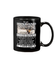 Wolf Husband Love Made Us Forever Together Mug front