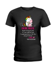 Thanks for being my wife Ladies T-Shirt thumbnail