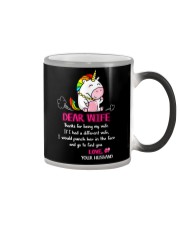 Thanks for being my wife Color Changing Mug thumbnail