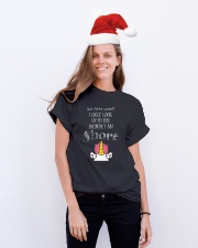 Unicorn I Am Short T-shirt Classic T-Shirt lifestyle-holiday-crewneck-front-1