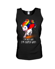 Unicorn Lgbt I Am Super Gay Unisex Tank thumbnail