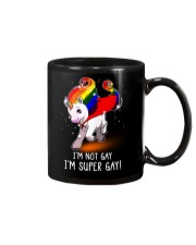 Unicorn Lgbt I Am Super Gay Mug thumbnail