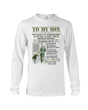 Veteran The Bond Between Son Long Sleeve Tee thumbnail