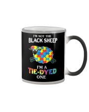 Autism tie-dyed one Color Changing Mug thumbnail
