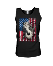 American Flag Horse Unisex Tank thumbnail
