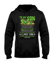 Turtle Son Dad Clock Ability Moon Hooded Sweatshirt thumbnail
