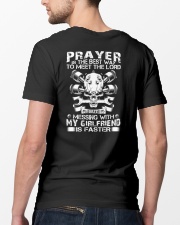 Prayer is the best way to meet the lord Classic T-Shirt lifestyle-mens-crewneck-back-5