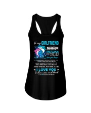 Shark Girlfriend Clock Ability Moon Ladies Flowy Tank thumbnail