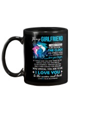 Shark Girlfriend Clock Ability Moon Mug back