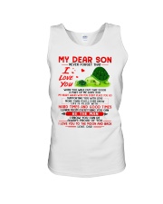 Turtle Walk Out That Door Son Unisex Tank thumbnail