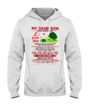 Turtle Walk Out That Door Son Hooded Sweatshirt thumbnail