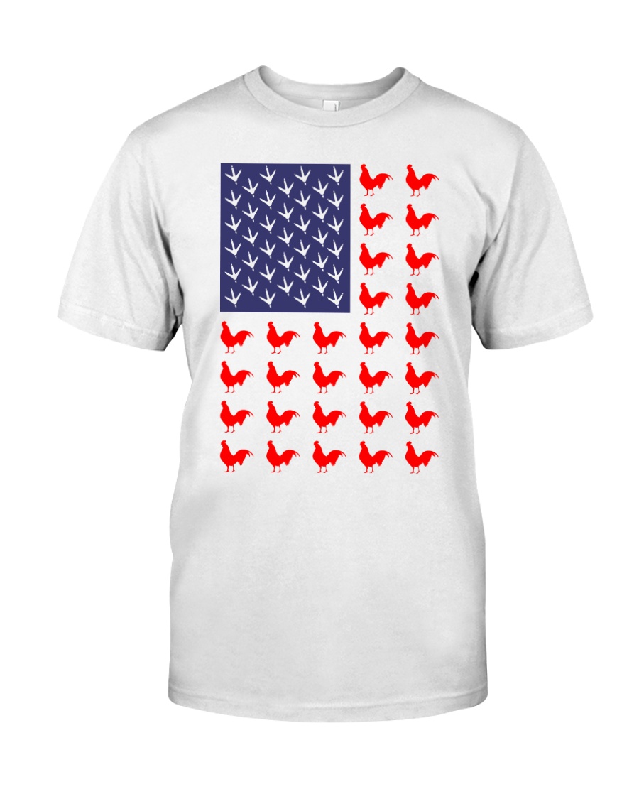 Chicken Flag Shirt Classic T-Shirt