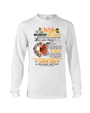 Butterfly Wife Clock Ability Moon Long Sleeve Tee thumbnail