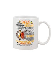 Butterfly Wife Clock Ability Moon Mug front