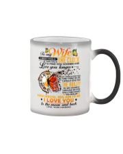 Butterfly Wife Clock Ability Moon Color Changing Mug thumbnail