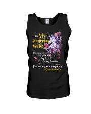 To My Gorgeous Unicorn Wife Unisex Tank thumbnail