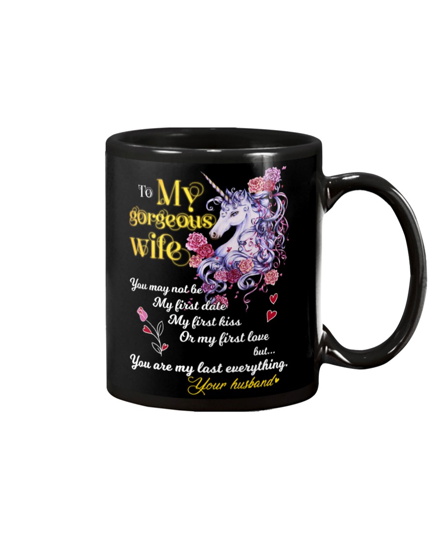 To My Gorgeous Unicorn Wife Mug