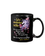 To My Gorgeous Unicorn Wife Mug front