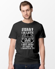 Sorry I'm Late Viking Classic T-Shirt lifestyle-mens-crewneck-front-15