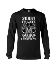 Sorry I'm Late Viking Long Sleeve Tee thumbnail