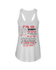 Family Wife Clock Everything Moon Ladies Flowy Tank thumbnail