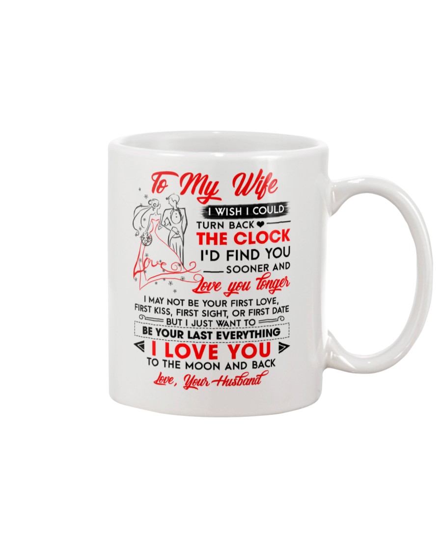 Family Wife Clock Everything Moon Mug