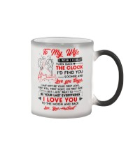 Family Wife Clock Everything Moon Color Changing Mug thumbnail