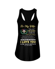 Freemason Wife Clock Ability Moon Ladies Flowy Tank thumbnail