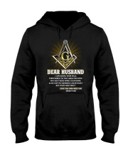 Freemason Dear Husband Mail Fowarded Hooded Sweatshirt thumbnail